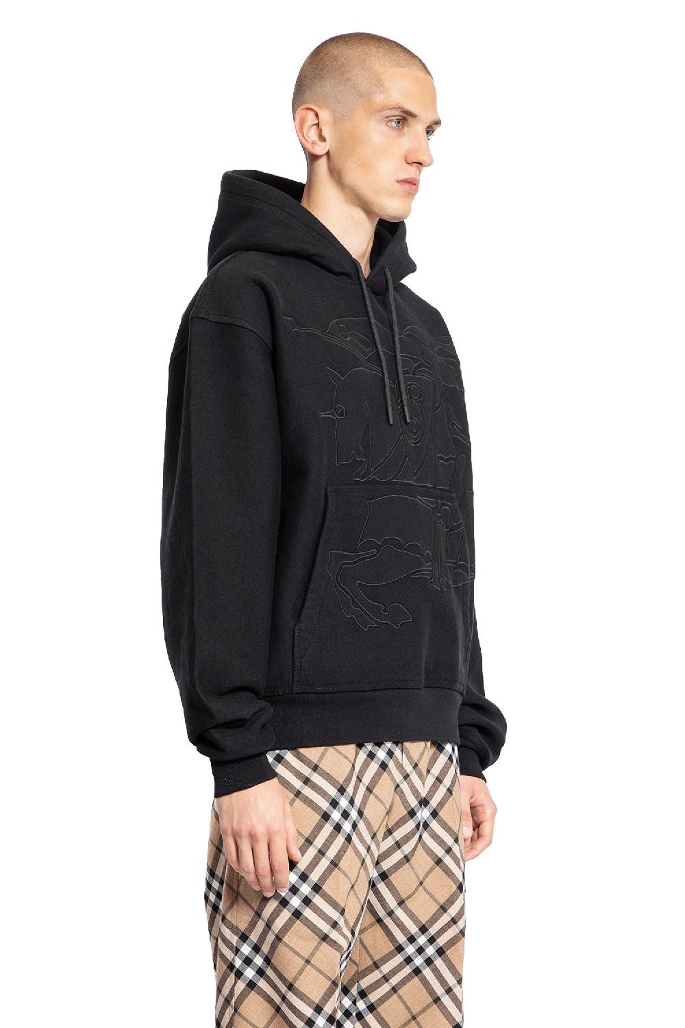 Antonioli BURBERRY MAN BLACK SWEATSHIRTS
