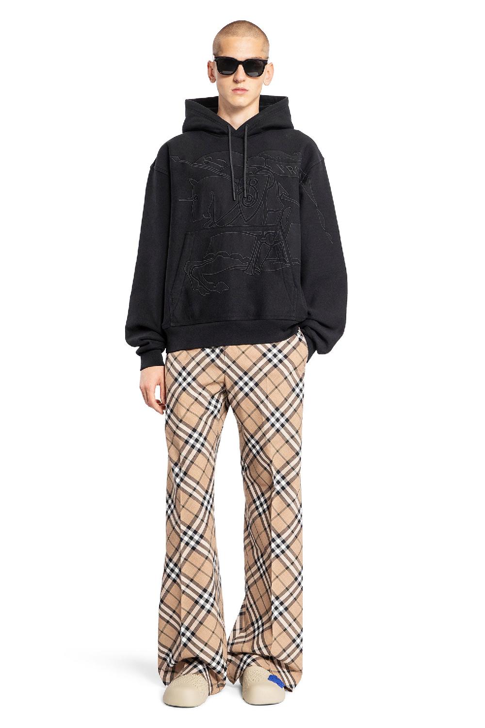 Antonioli BURBERRY MAN BLACK SWEATSHIRTS