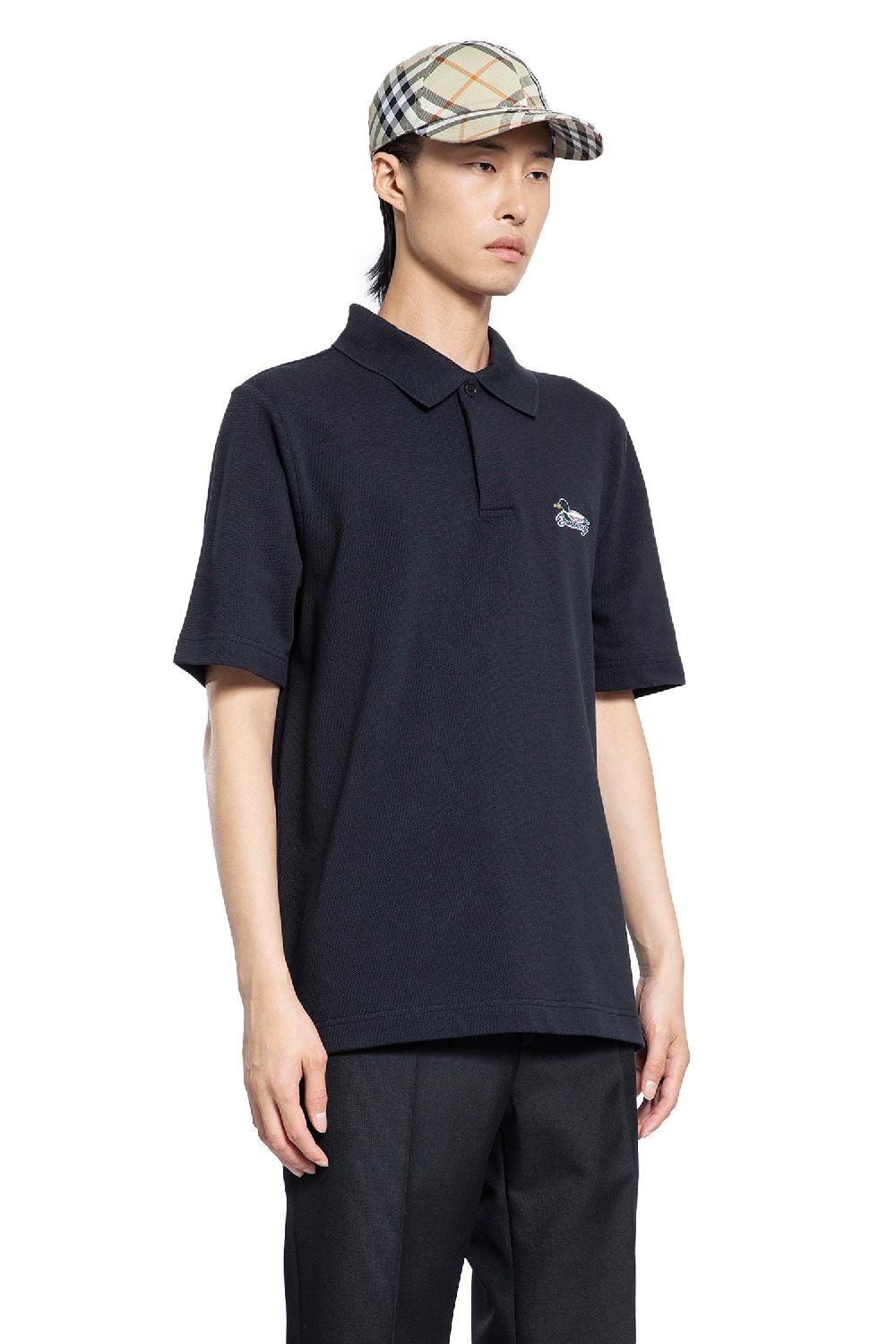 Antonioli BURBERRY MAN BLACK T-SHIRTS & TANK TOPS