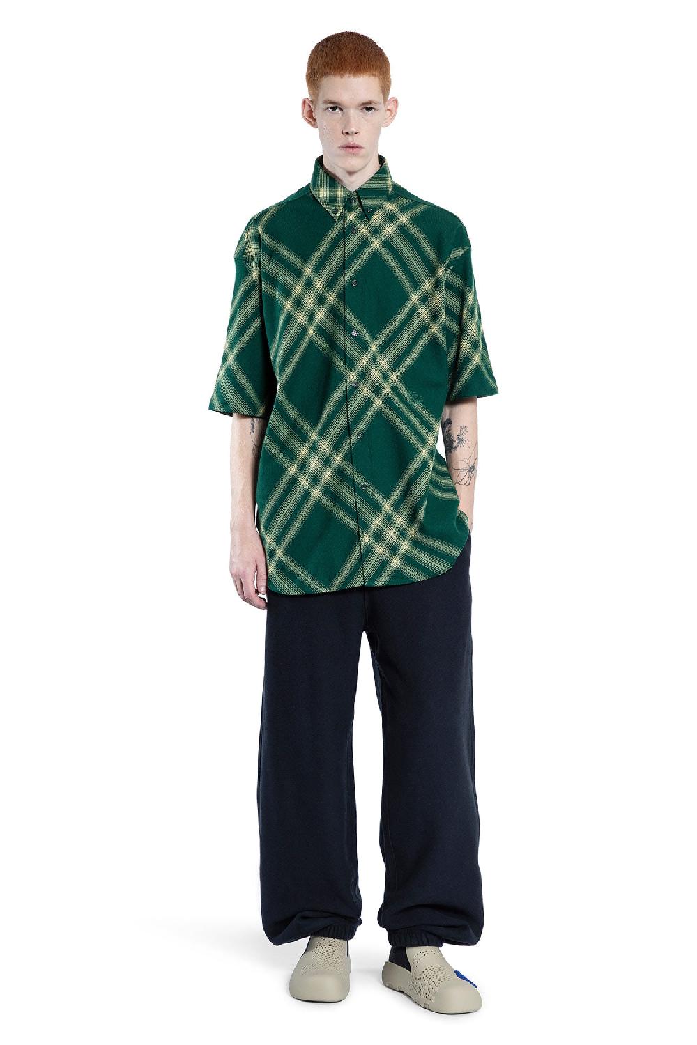 Antonioli BURBERRY MAN BLACK TROUSERS