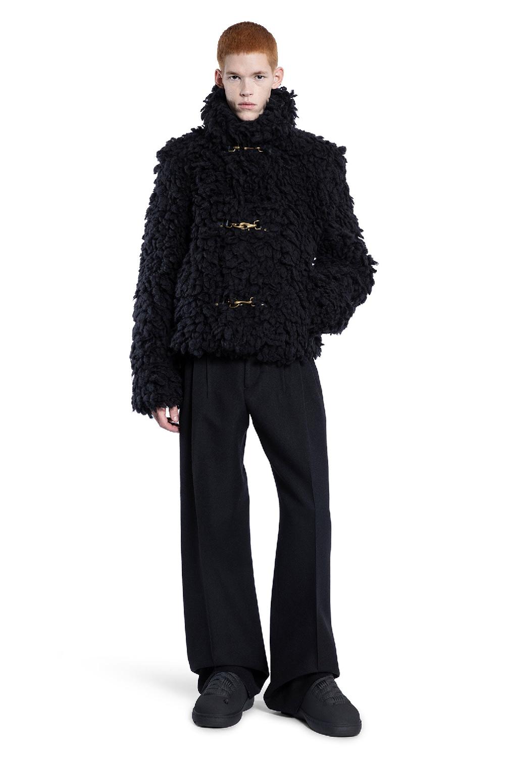 Antonioli BURBERRY MAN BLACK TROUSERS