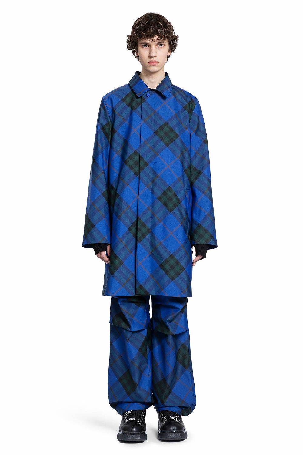 Antonioli BURBERRY MAN BLUE COATS