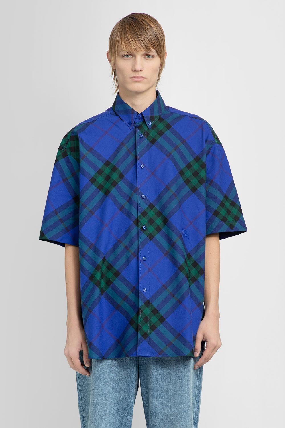 Antonioli BURBERRY MAN BLUE SHIRTS