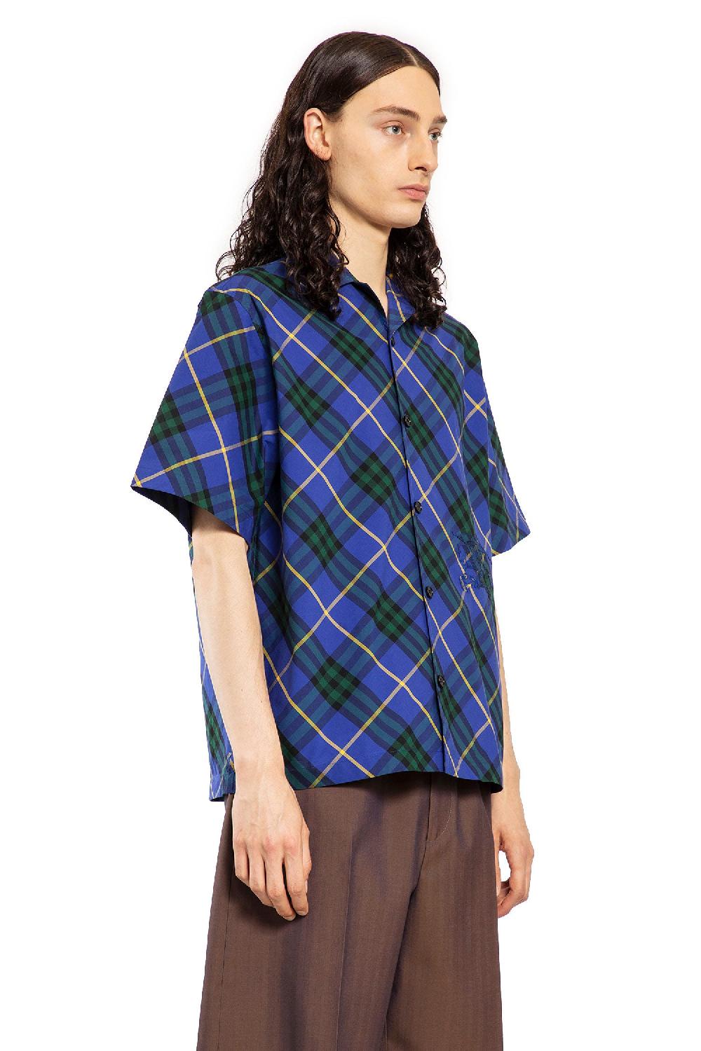 Antonioli BURBERRY MAN BLUE SHIRTS