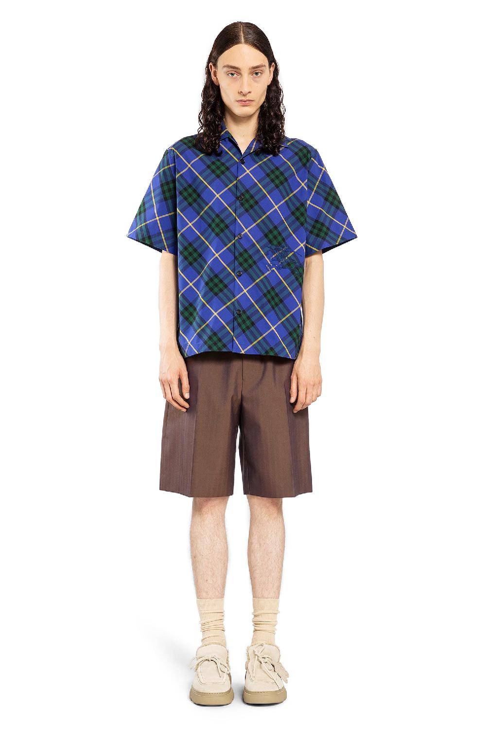 Antonioli BURBERRY MAN BLUE SHIRTS