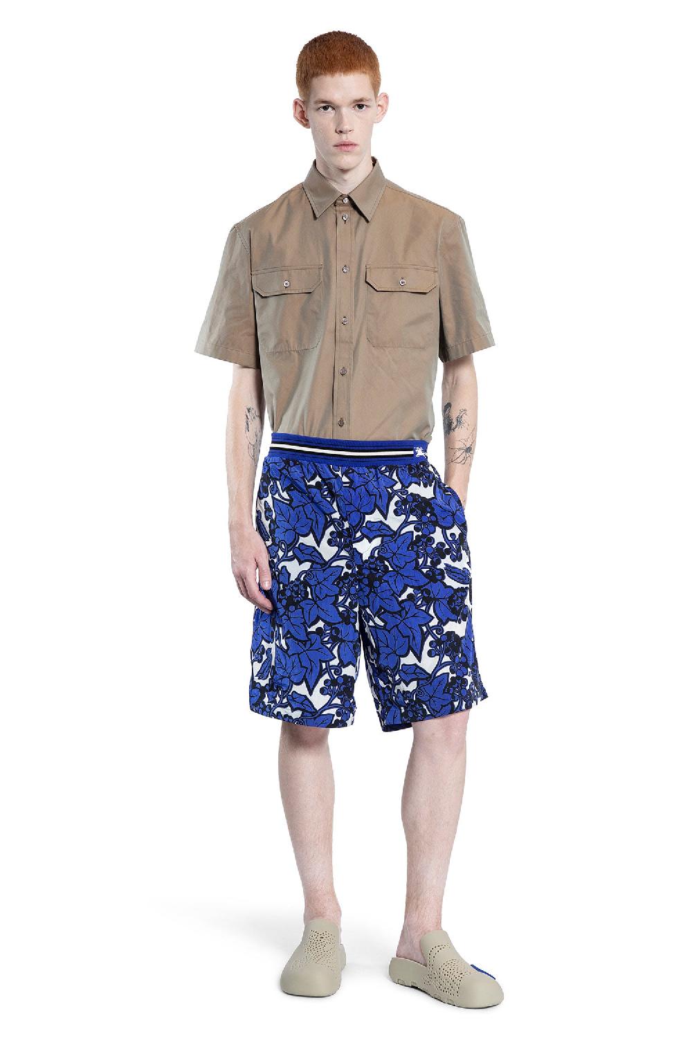 Antonioli BURBERRY MAN BLUE SHORTS & SKIRTS