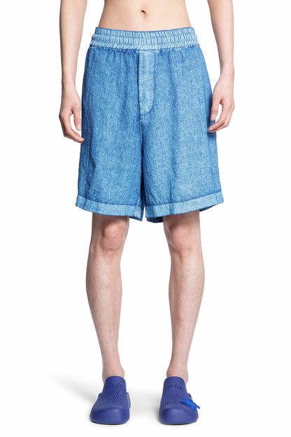 Antonioli BURBERRY MAN BLUE SHORTS & SKIRTS
