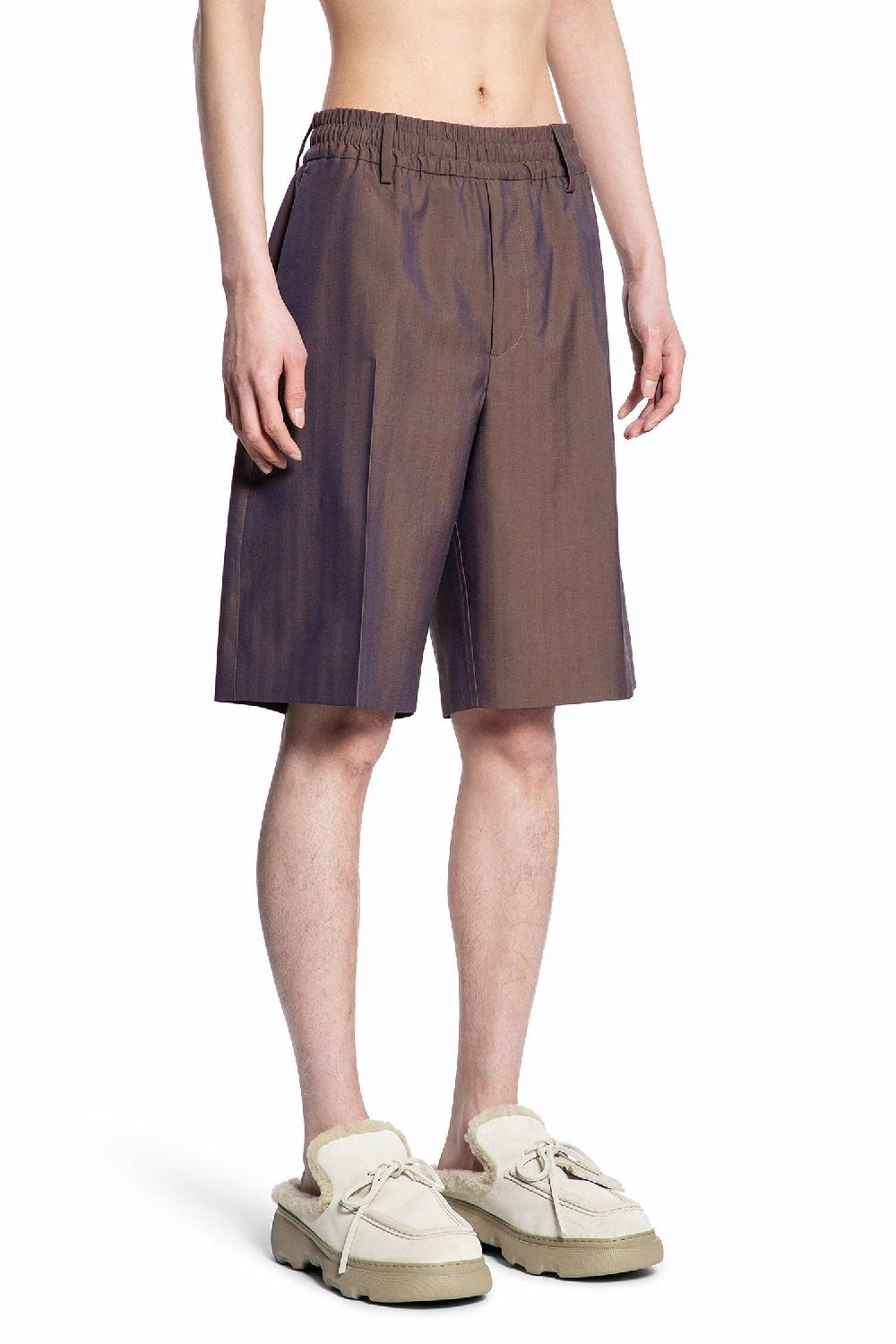 Antonioli BURBERRY MAN BROWN SHORTS & SKIRTS