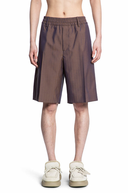 Antonioli BURBERRY MAN BROWN SHORTS & SKIRTS
