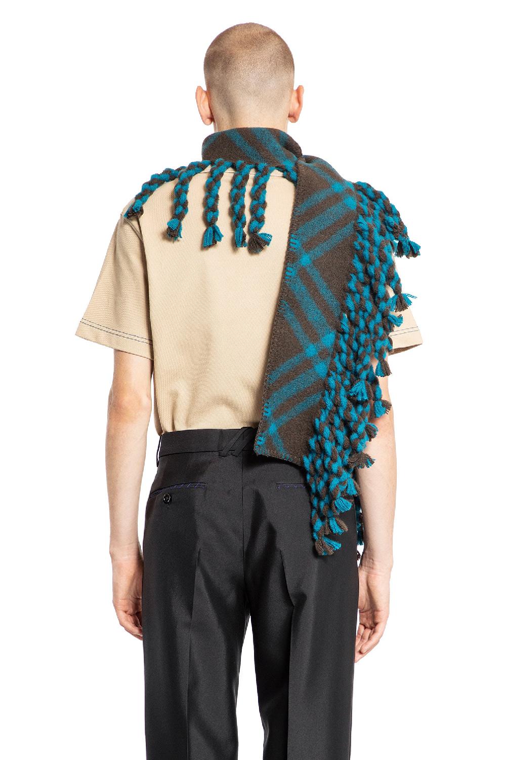 Antonioli BURBERRY MAN GREEN SCARVES