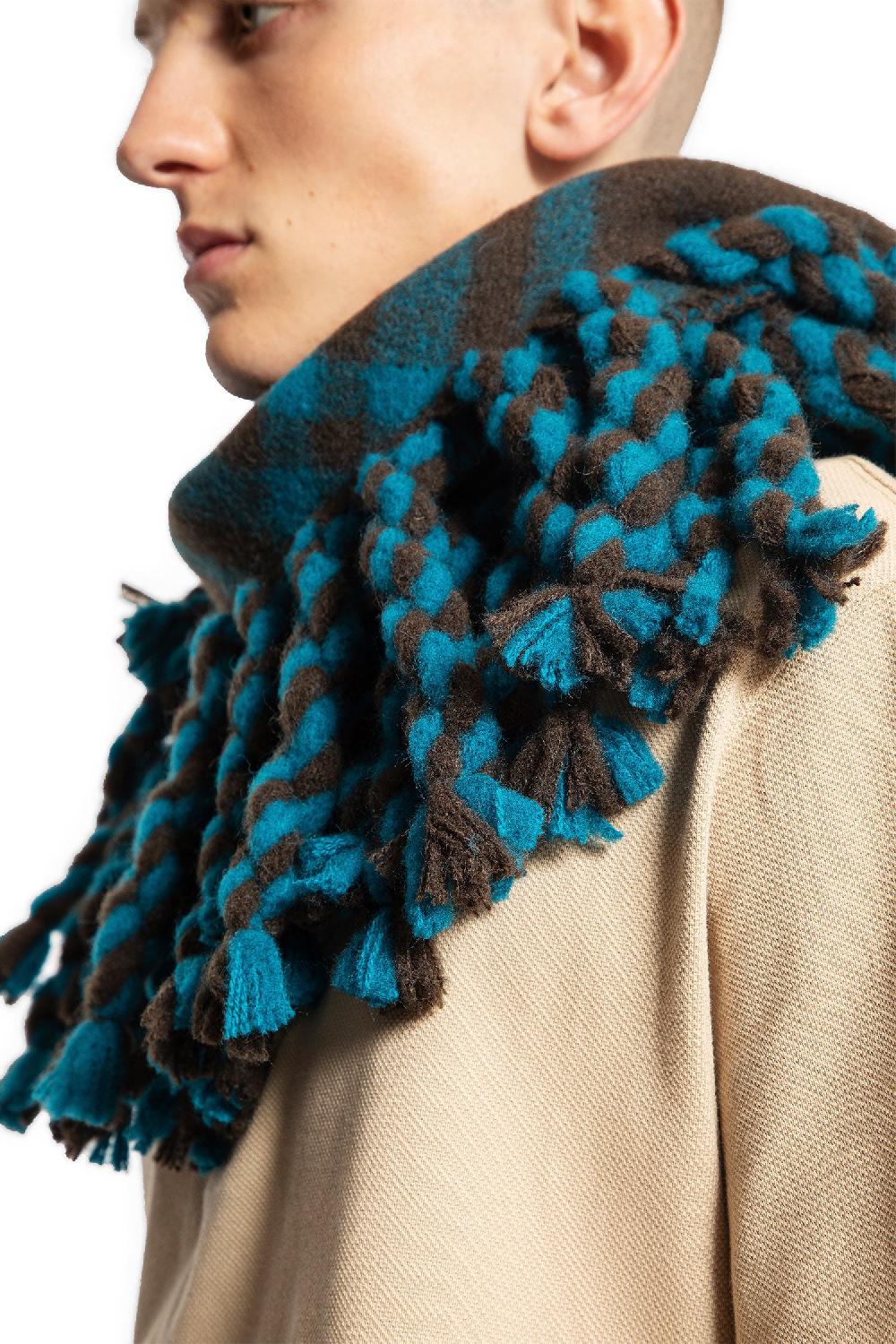 Antonioli BURBERRY MAN GREEN SCARVES