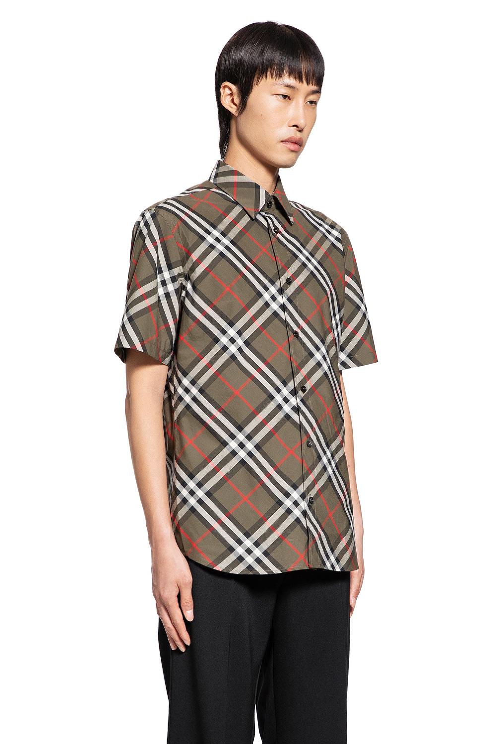 Antonioli BURBERRY MAN GREEN SHIRTS