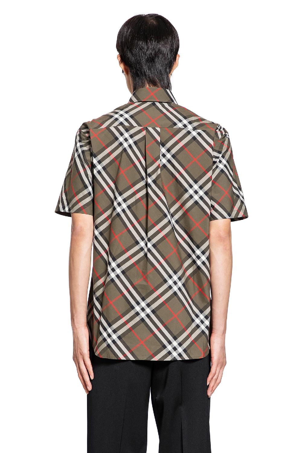 Antonioli BURBERRY MAN GREEN SHIRTS