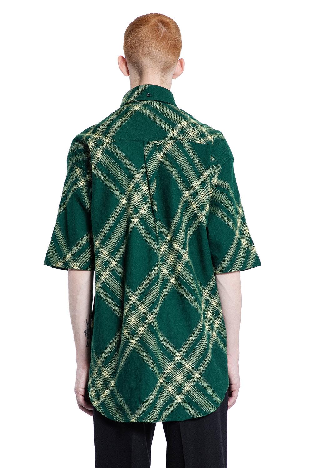 Antonioli BURBERRY MAN GREEN SHIRTS