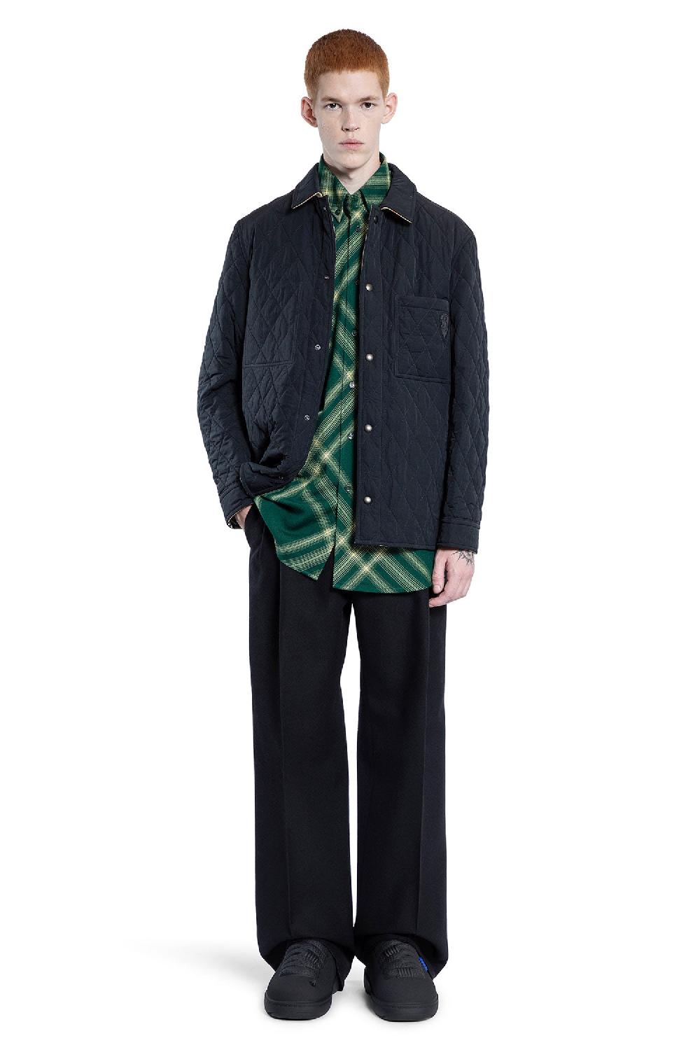 Antonioli BURBERRY MAN GREEN SHIRTS