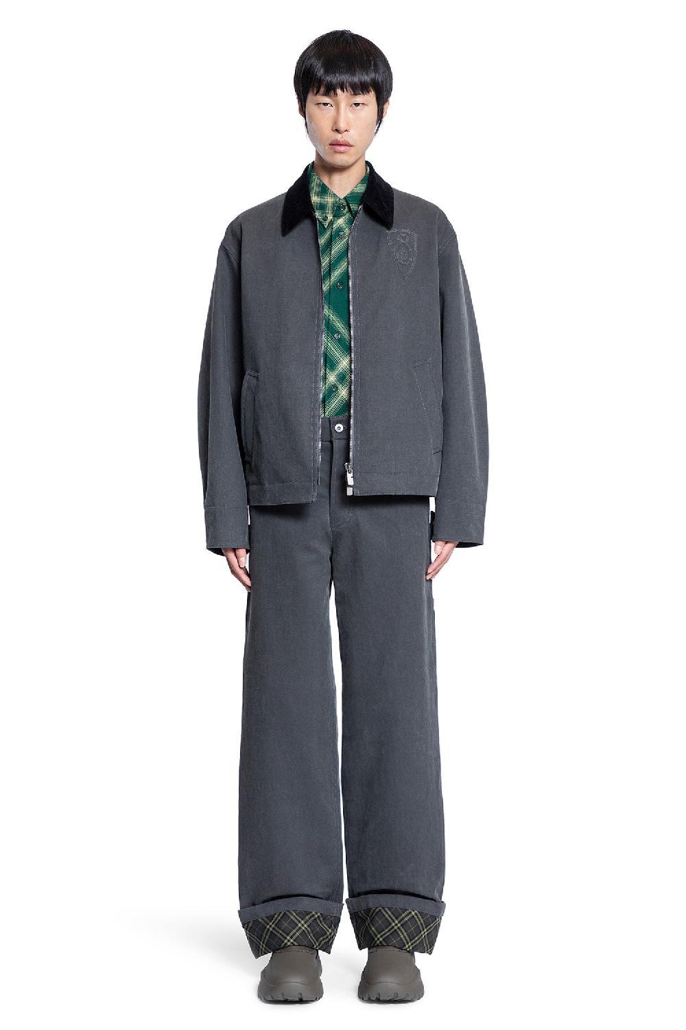 Antonioli BURBERRY MAN GREY JACKETS