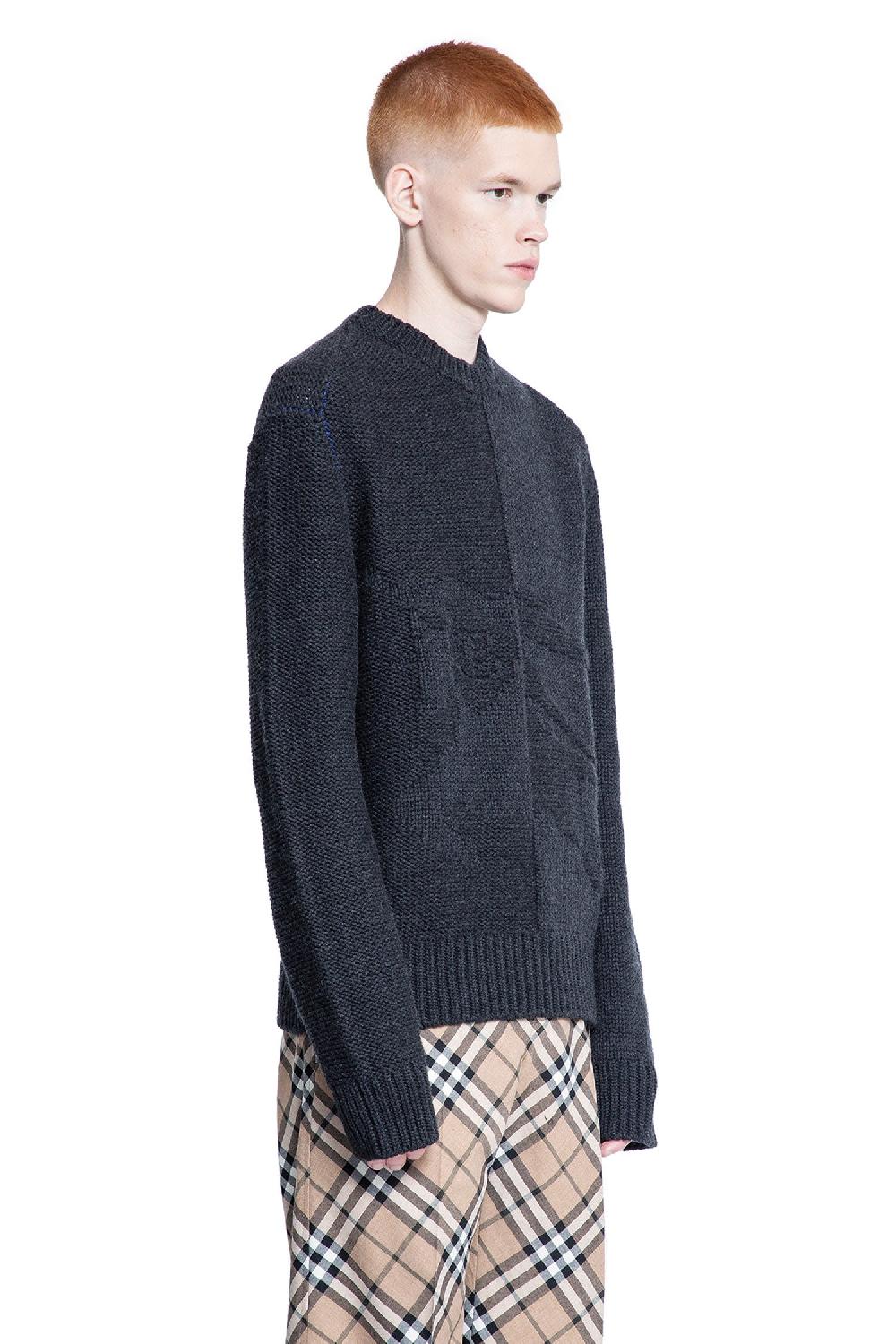 Antonioli BURBERRY MAN GREY KNITWEAR