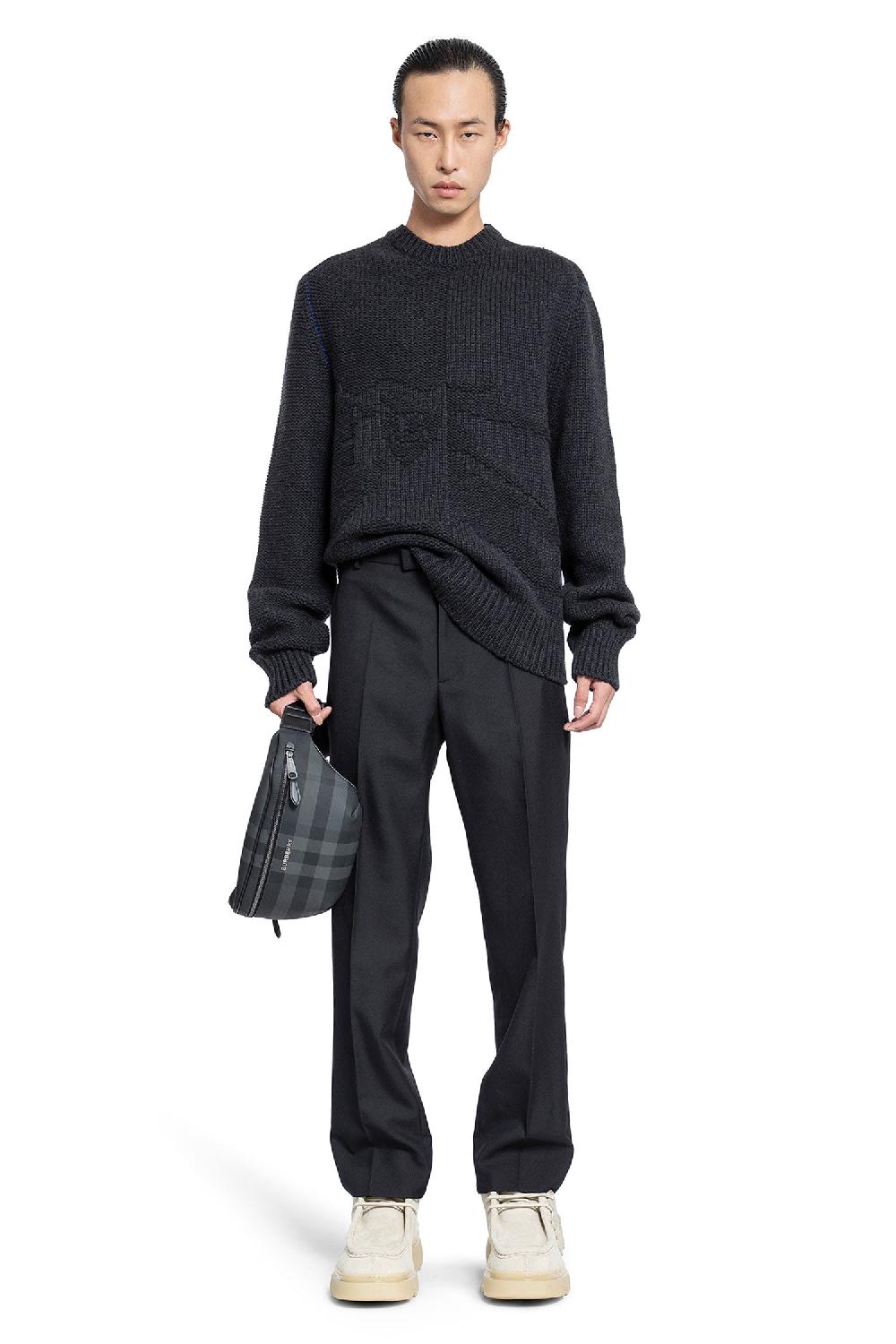 Antonioli BURBERRY MAN GREY KNITWEAR