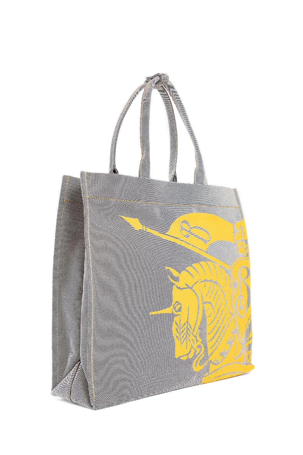 Antonioli BURBERRY MAN GREY TOTE BAGS