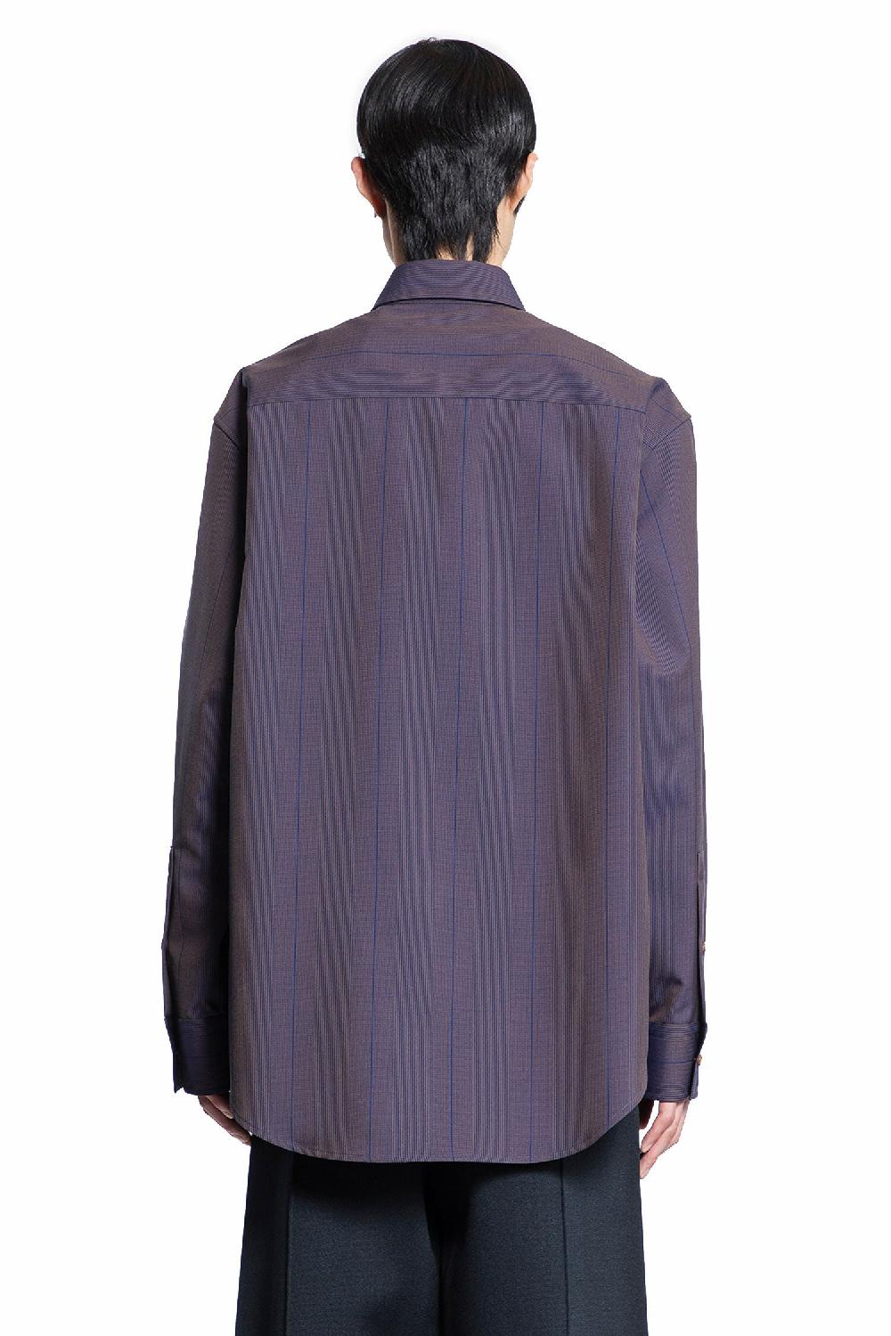 Antonioli BURBERRY MAN PURPLE SHIRTS
