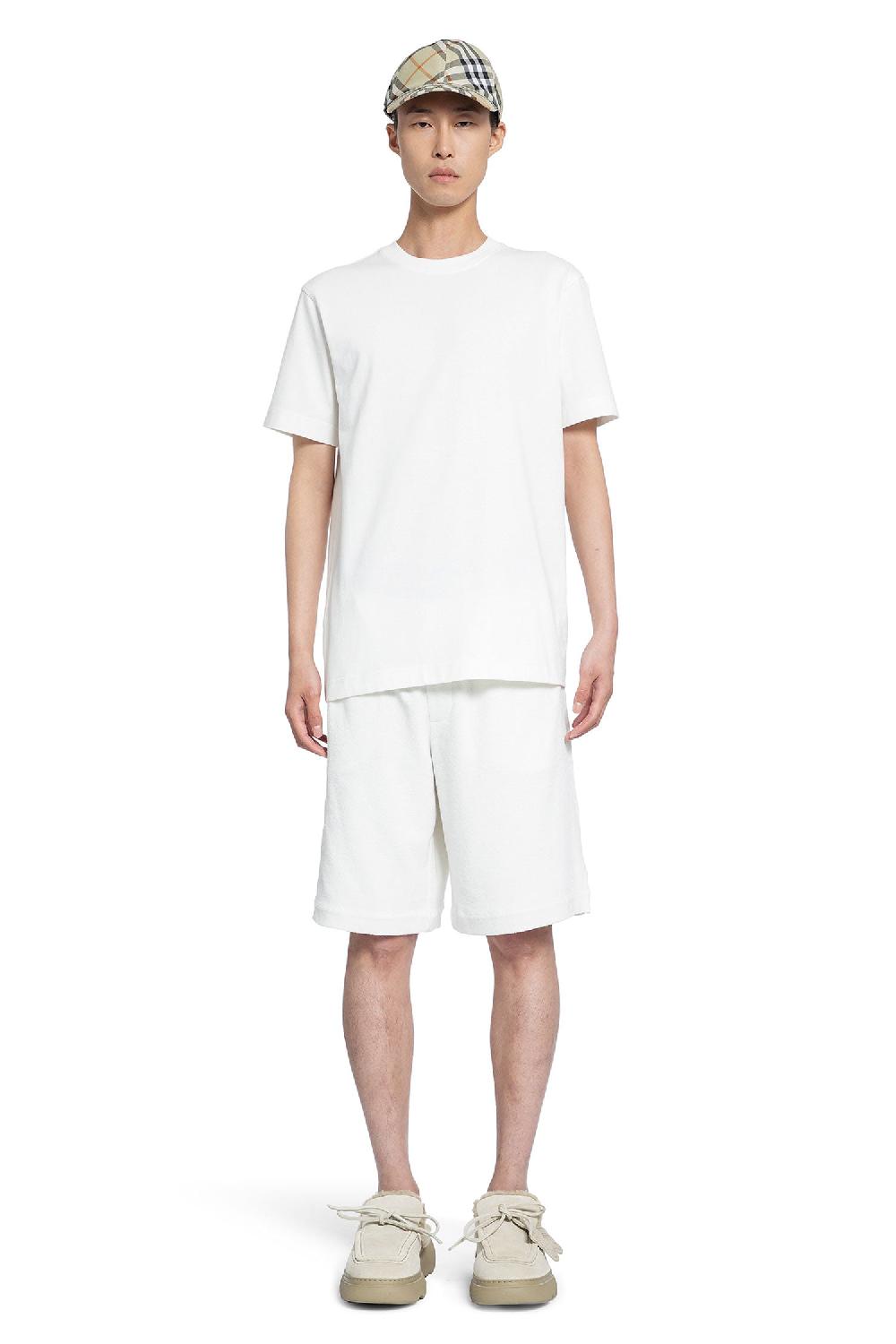 Antonioli BURBERRY MAN WHITE SHORTS & SKIRTS
