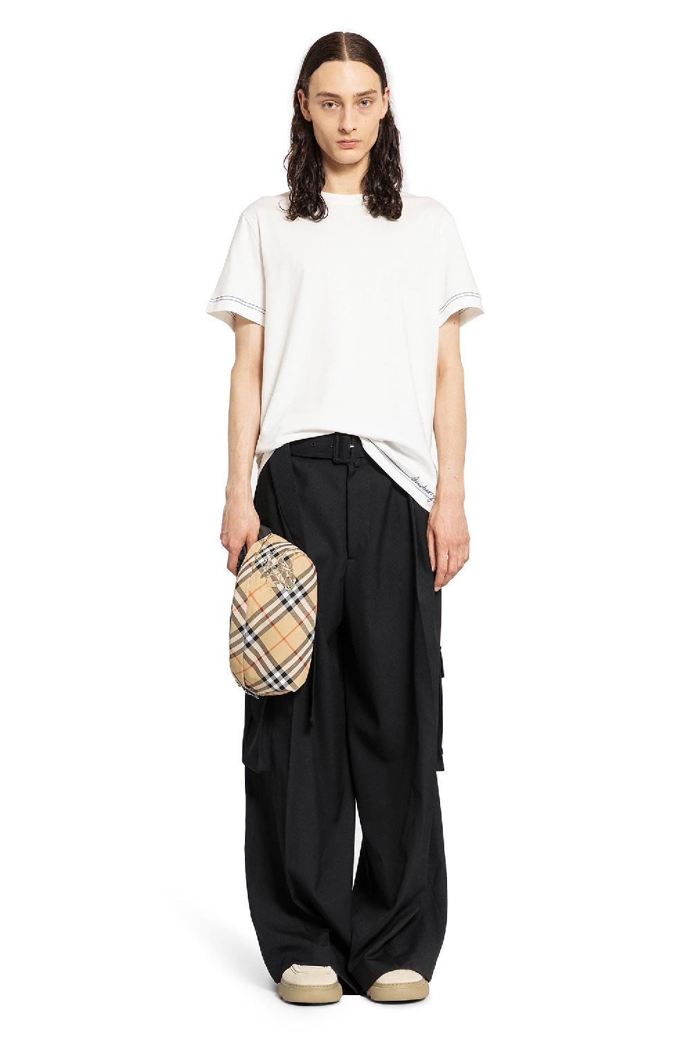 Antonioli BURBERRY MAN WHITE T-SHIRTS & TANK TOPS