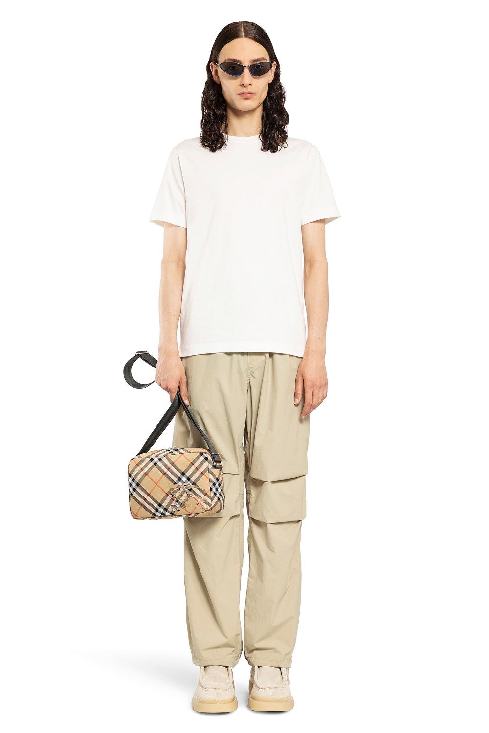 Antonioli BURBERRY MAN WHITE T-SHIRTS & TANK TOPS