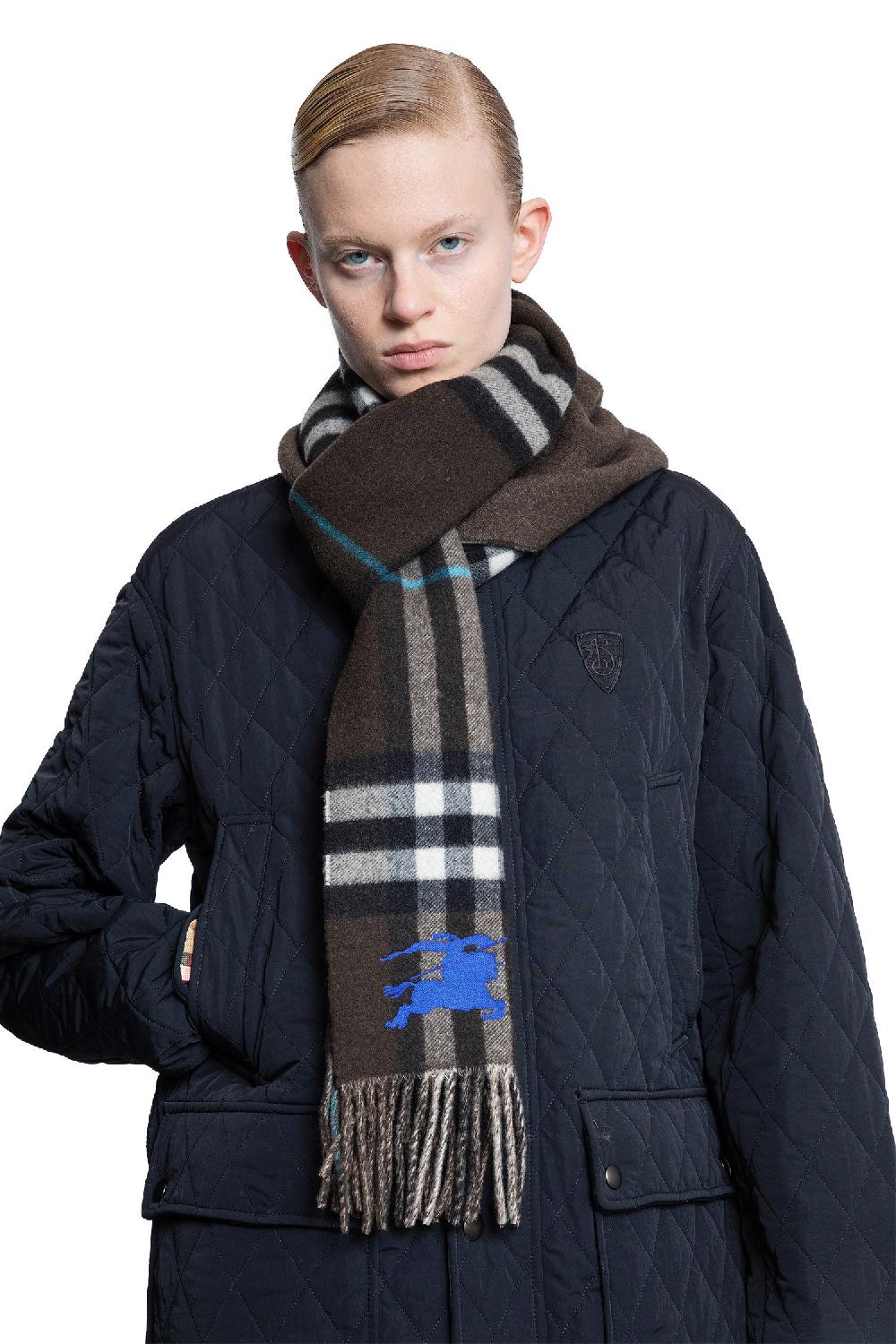 Antonioli BURBERRY UNISEX GREEN SCARVES