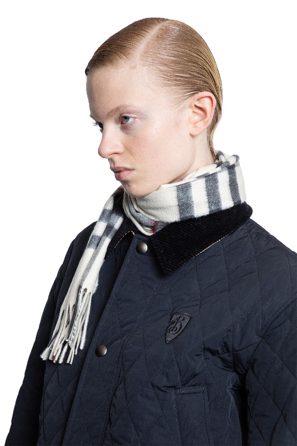 Antonioli BURBERRY UNISEX OFF-WHITE SCARVES