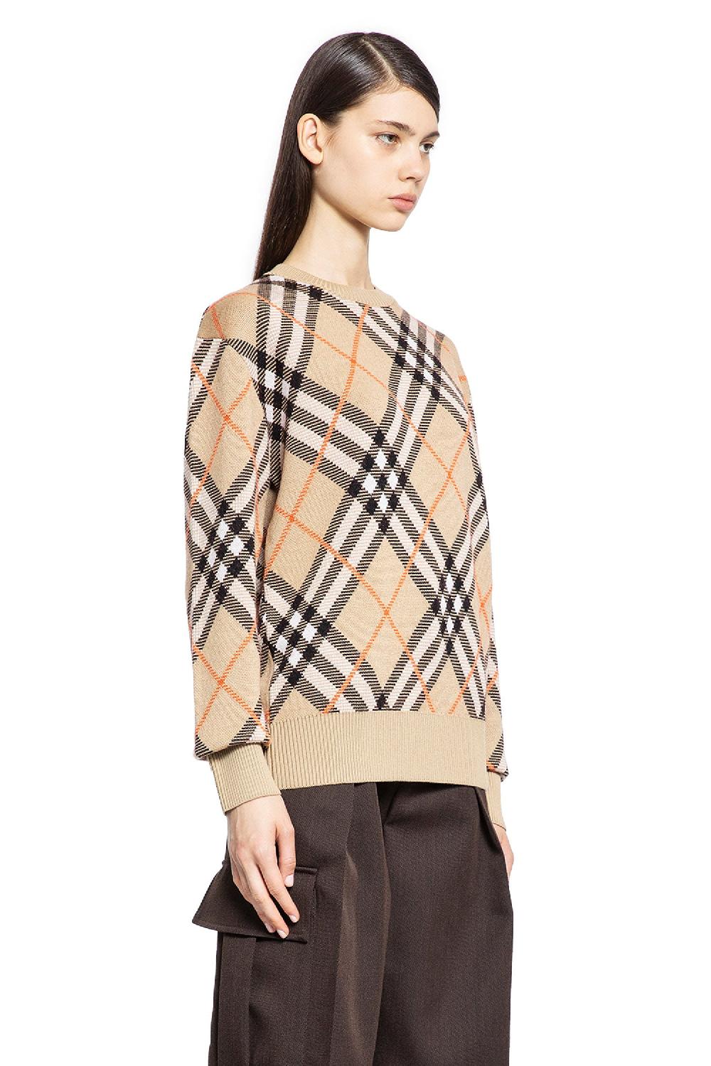Antonioli BURBERRY WOMAN BEIGE KNITWEAR