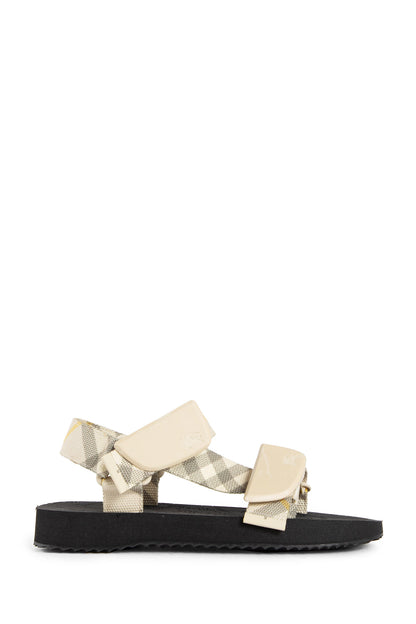 Antonioli BURBERRY WOMAN BEIGE SANDALS & SLIDES