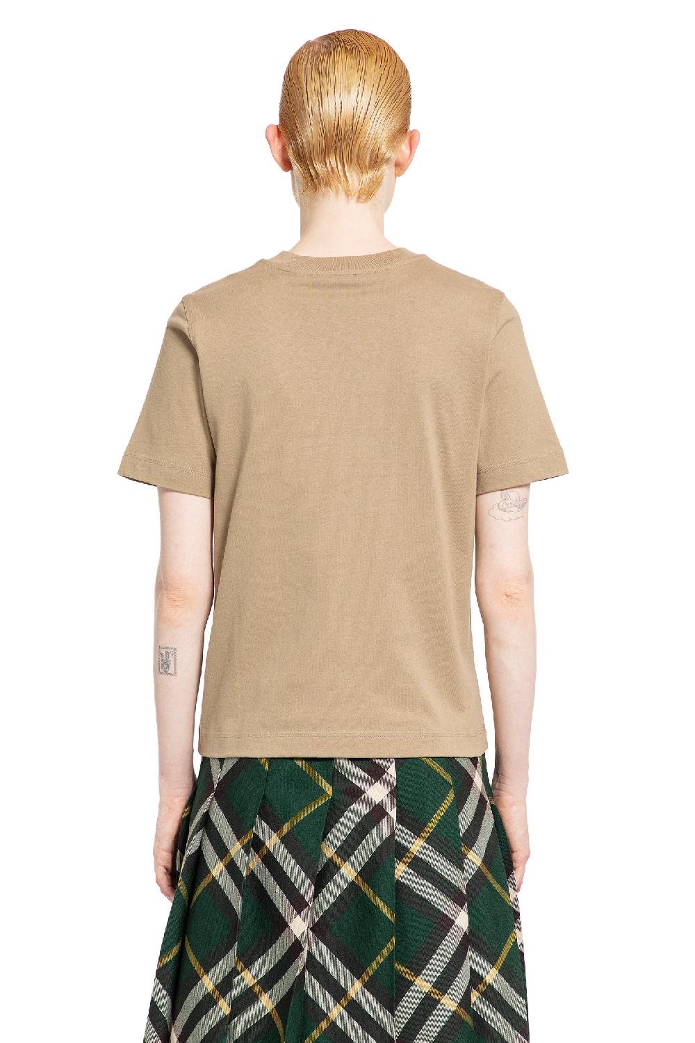 Antonioli BURBERRY WOMAN BEIGE T-SHIRTS & TANK TOPS
