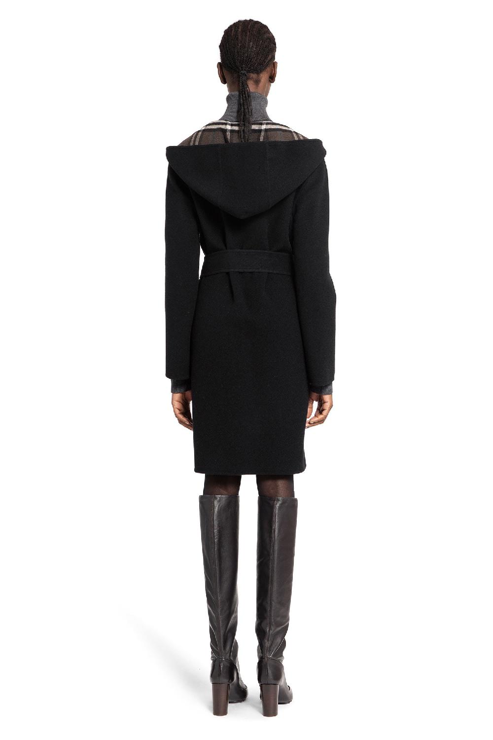 Antonioli BURBERRY WOMAN BLACK COATS
