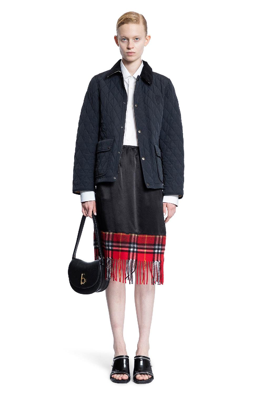 Antonioli BURBERRY WOMAN BLACK JACKETS
