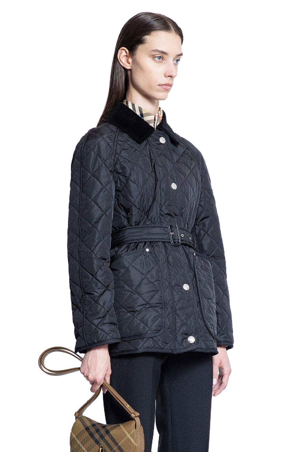 Antonioli BURBERRY WOMAN BLACK JACKETS