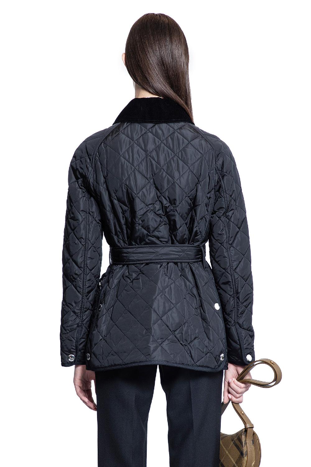 Antonioli BURBERRY WOMAN BLACK JACKETS