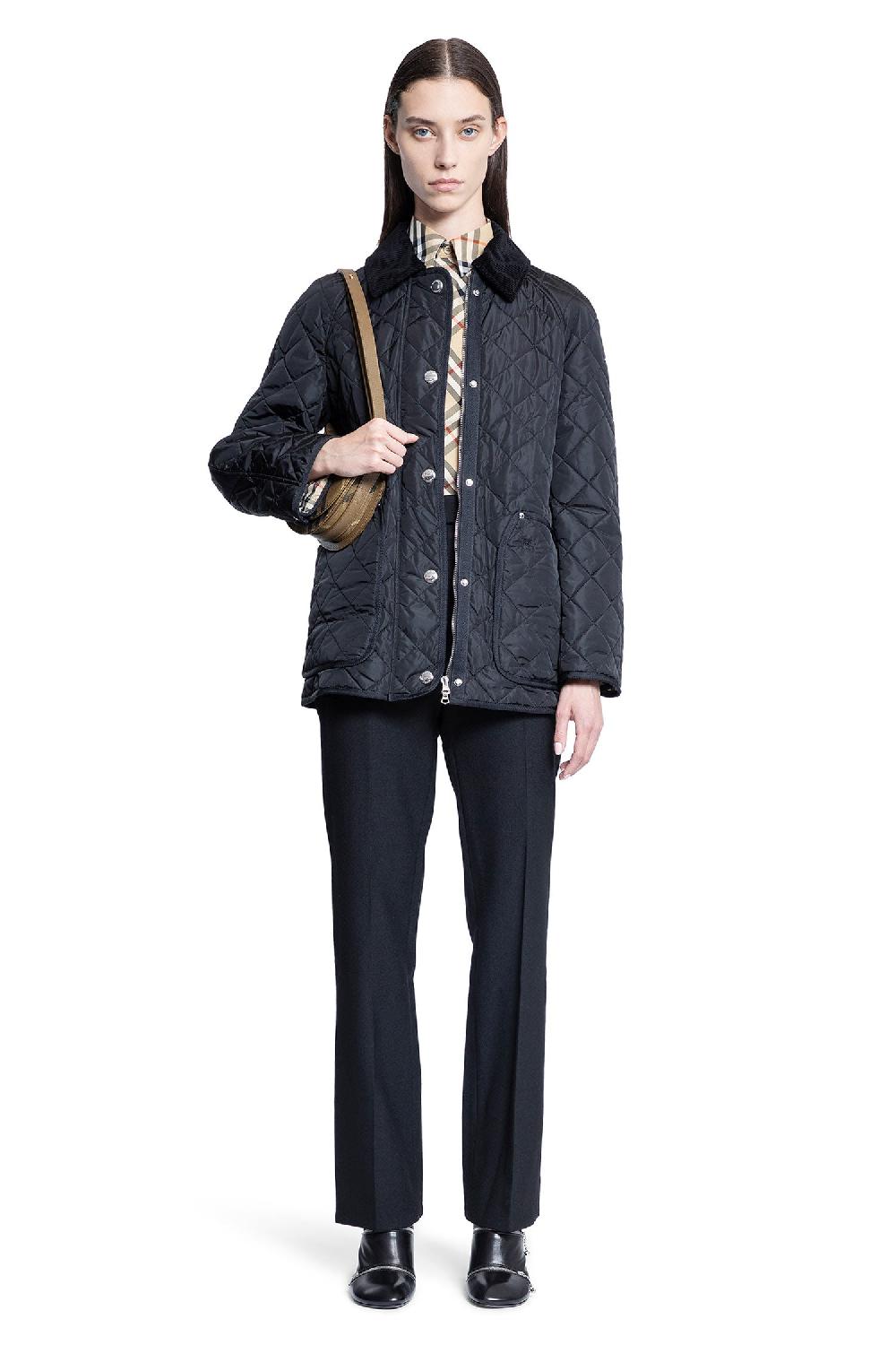 Antonioli BURBERRY WOMAN BLACK JACKETS