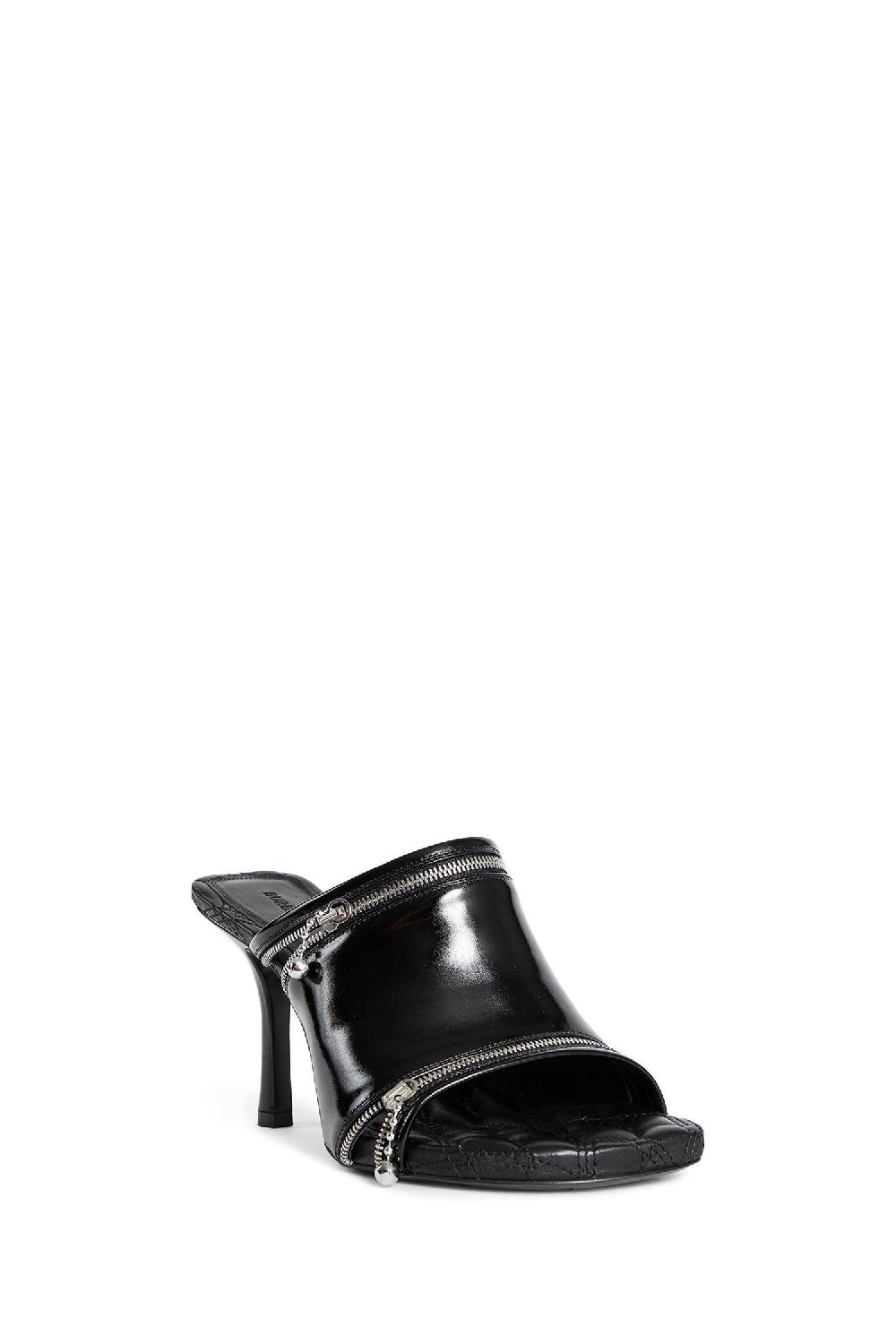 Antonioli BURBERRY WOMAN BLACK MULES