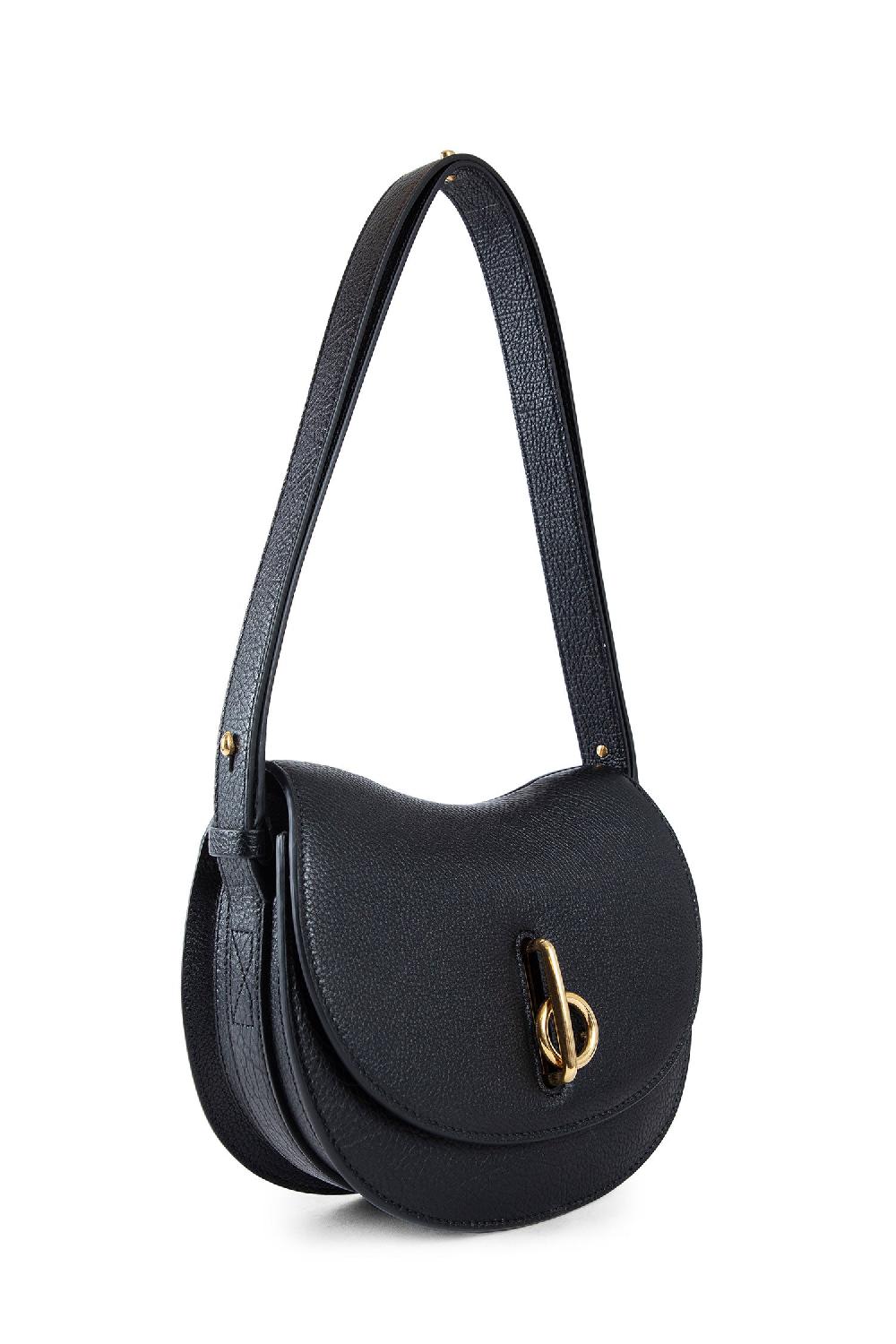 Antonioli BURBERRY WOMAN BLACK SHOULDER BAGS
