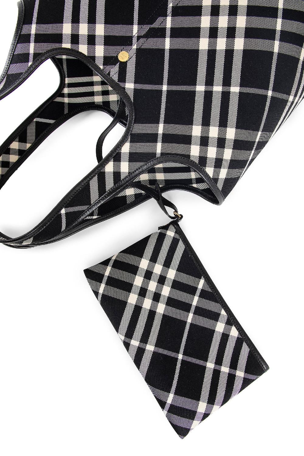 Antonioli BURBERRY WOMAN BLACK SHOULDER BAGS