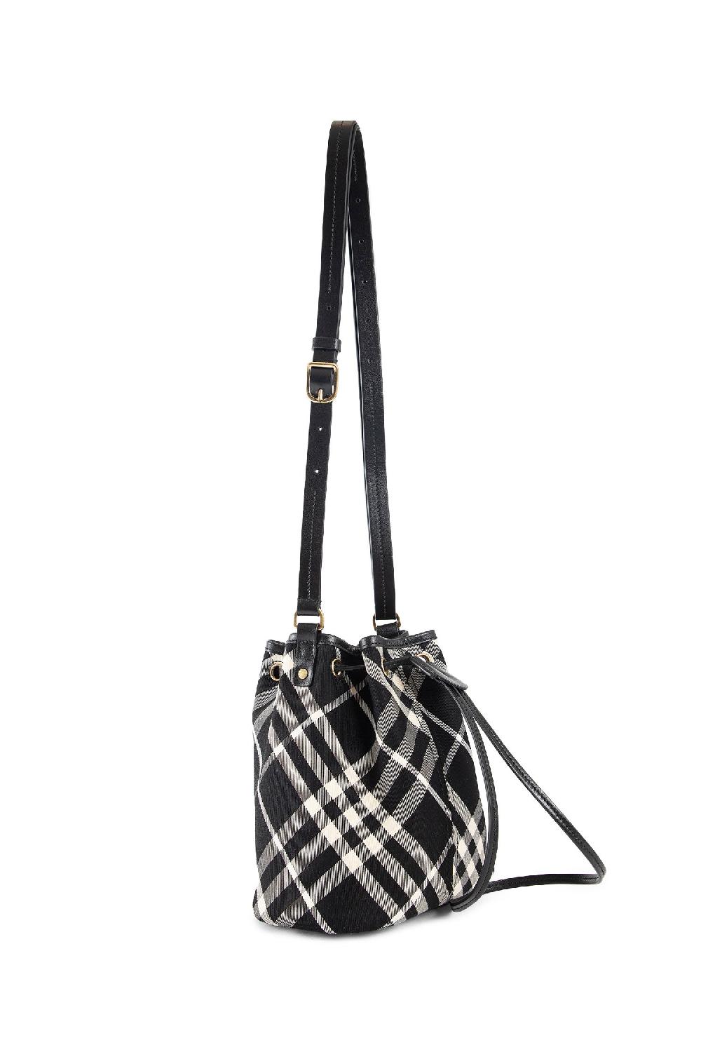 Antonioli BURBERRY WOMAN BLACK SHOULDER BAGS