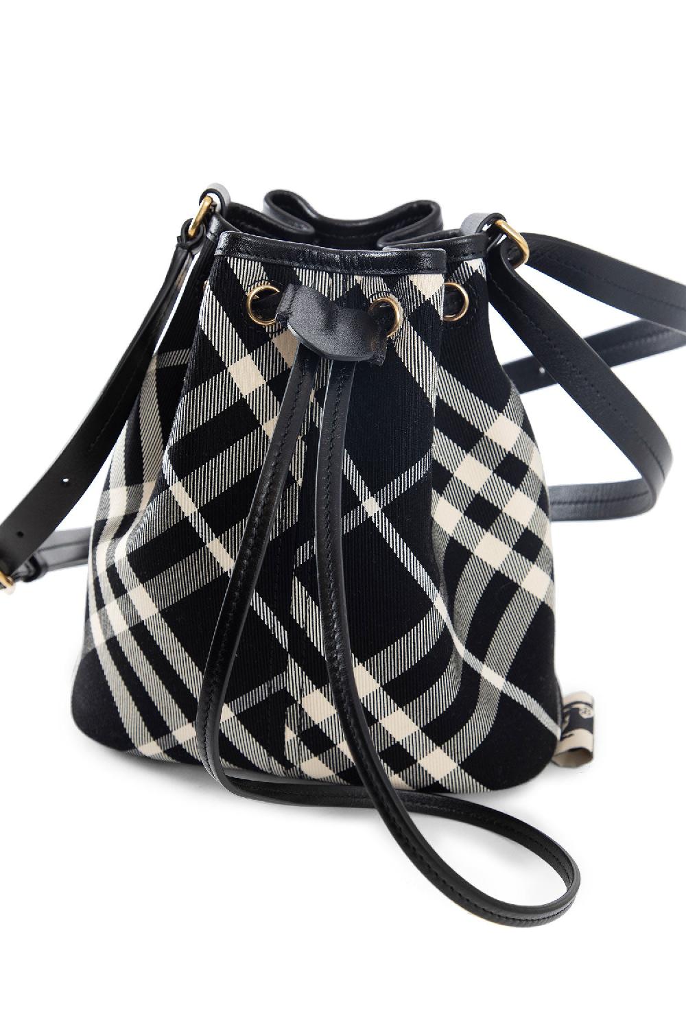 Antonioli BURBERRY WOMAN BLACK SHOULDER BAGS