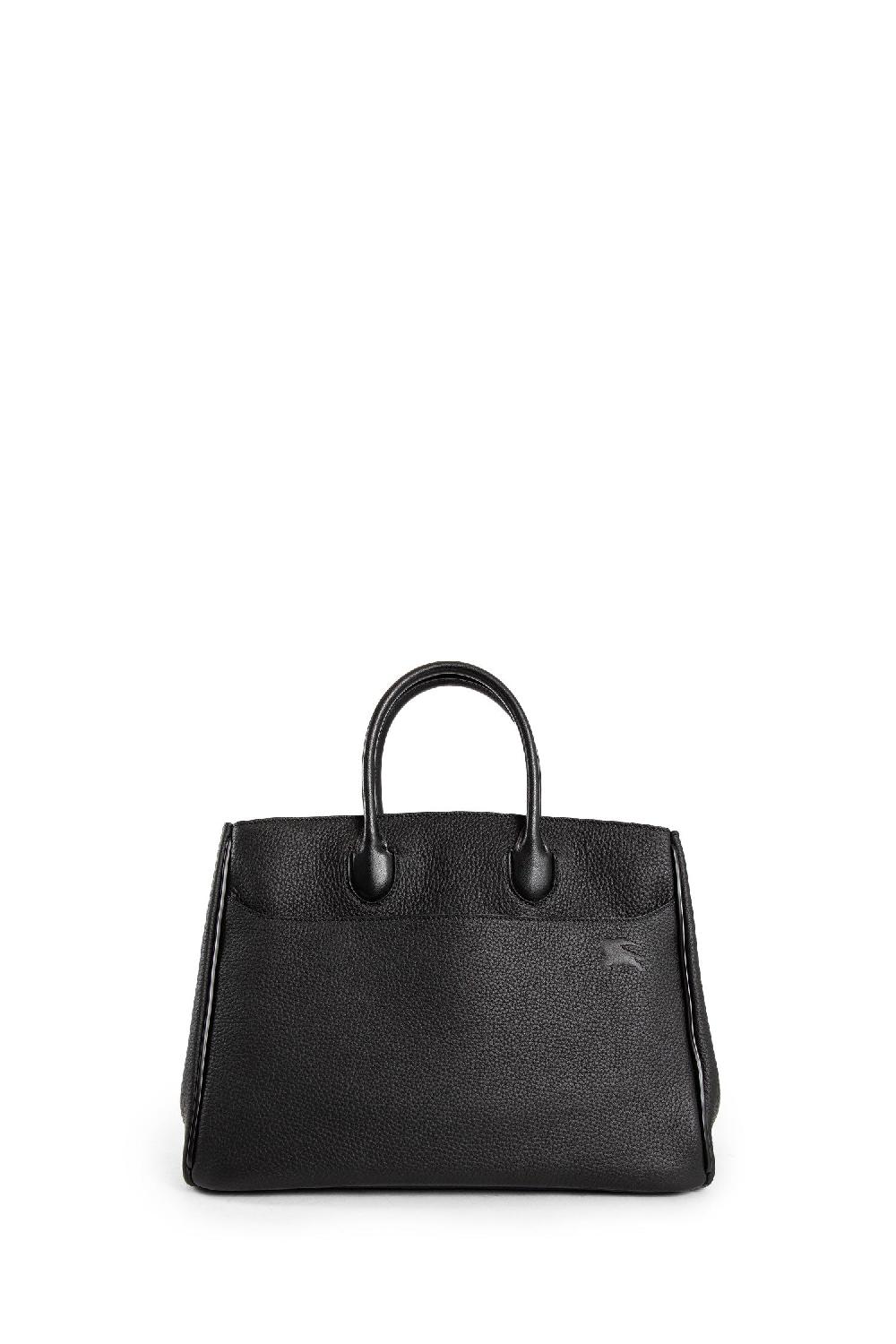 Antonioli BURBERRY WOMAN BLACK TOP HANDLE BAGS