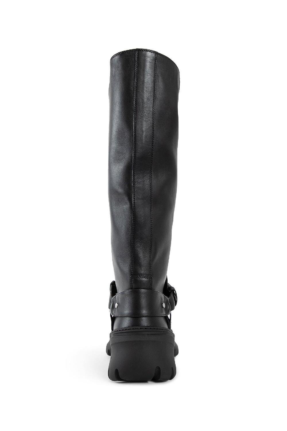 Antonioli BURBERRY WOMAN BLACK&WHITE BOOTS