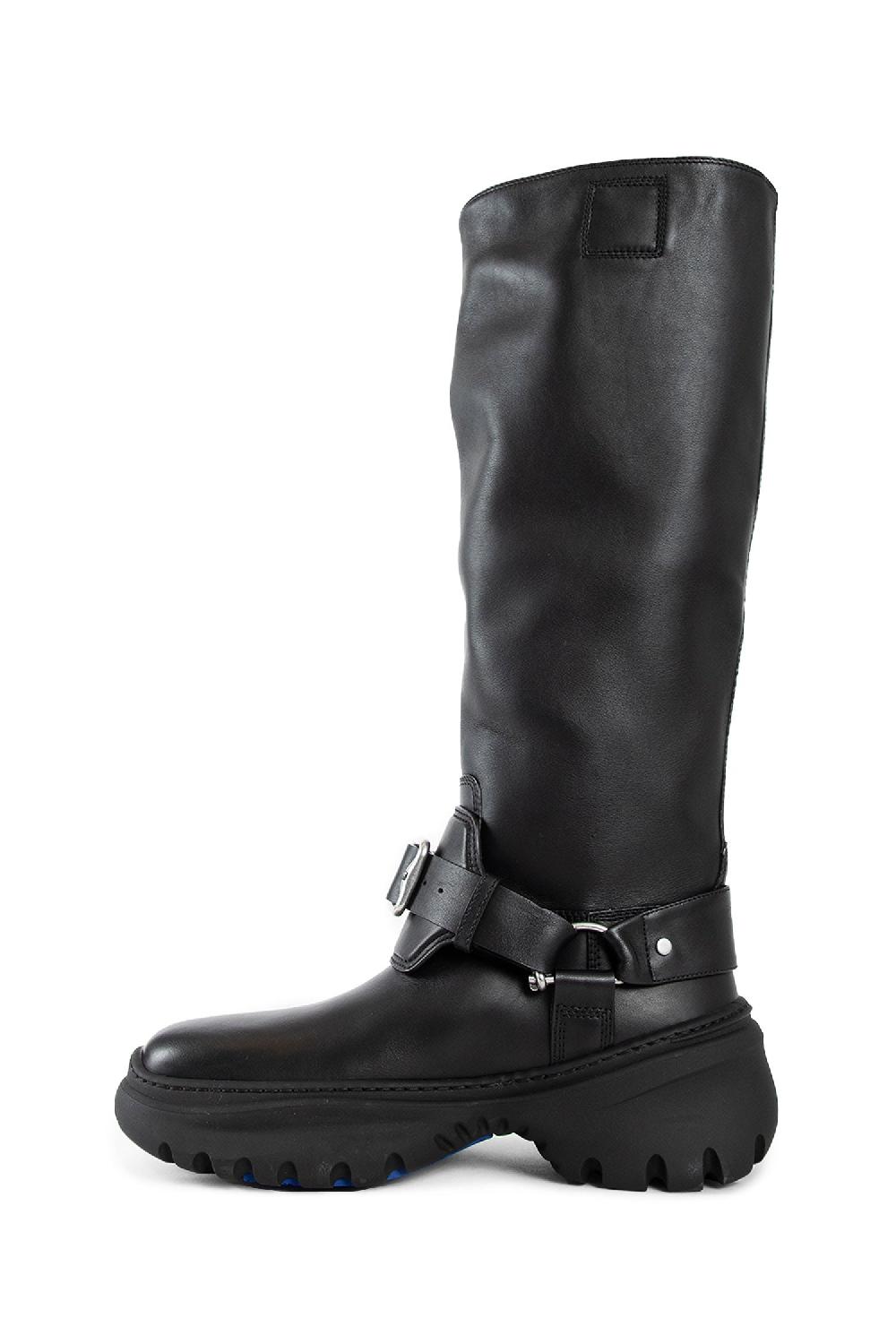 Antonioli BURBERRY WOMAN BLACK&WHITE BOOTS