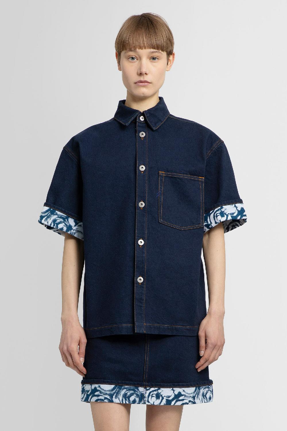 Antonioli BURBERRY WOMAN BLUE SHIRTS