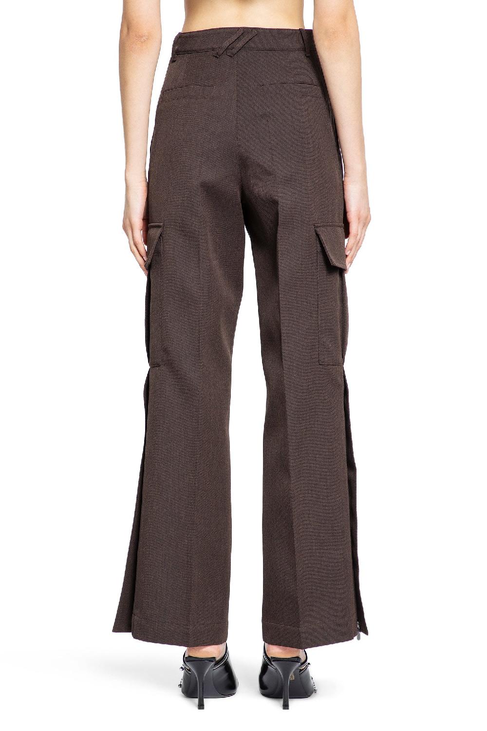 Antonioli BURBERRY WOMAN BROWN TROUSERS