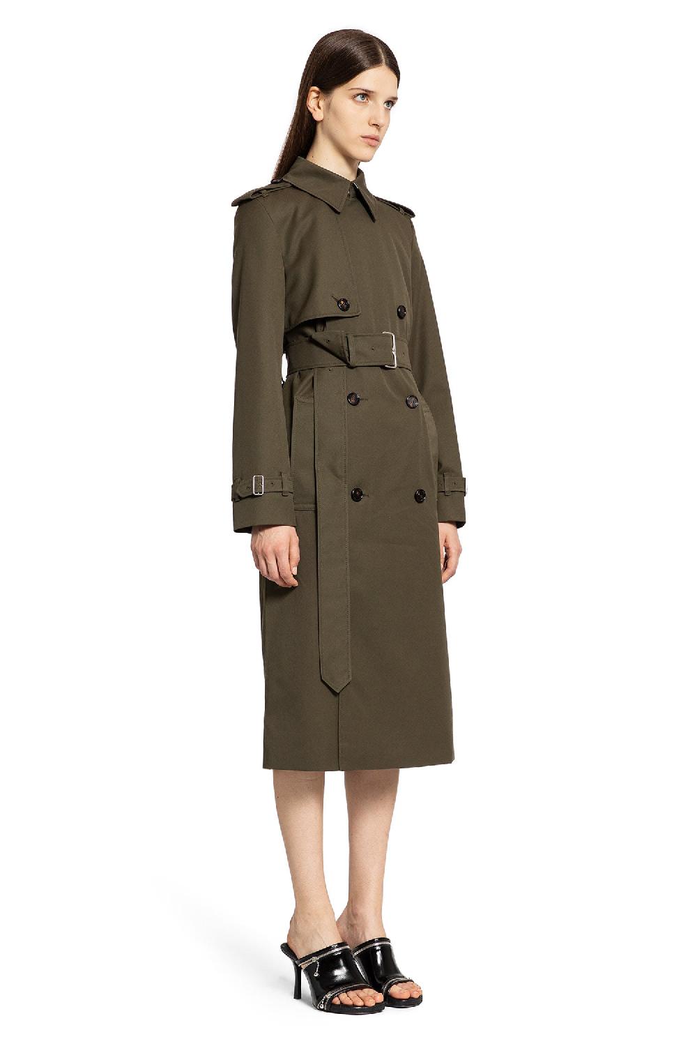Antonioli BURBERRY WOMAN GREEN COATS