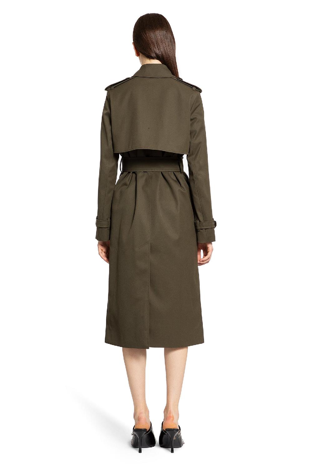 Antonioli BURBERRY WOMAN GREEN COATS