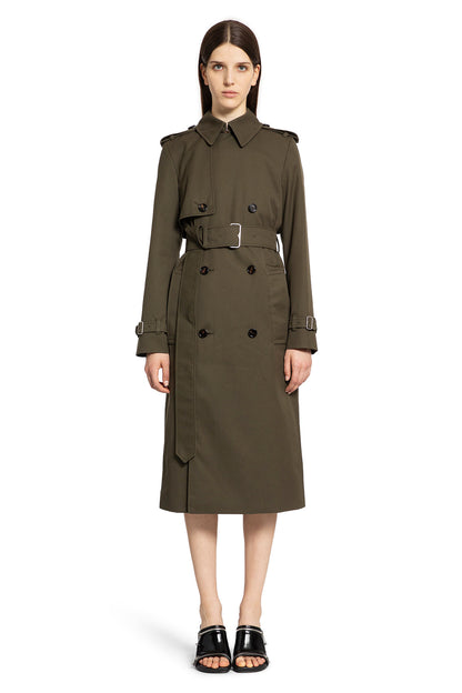Antonioli BURBERRY WOMAN GREEN COATS